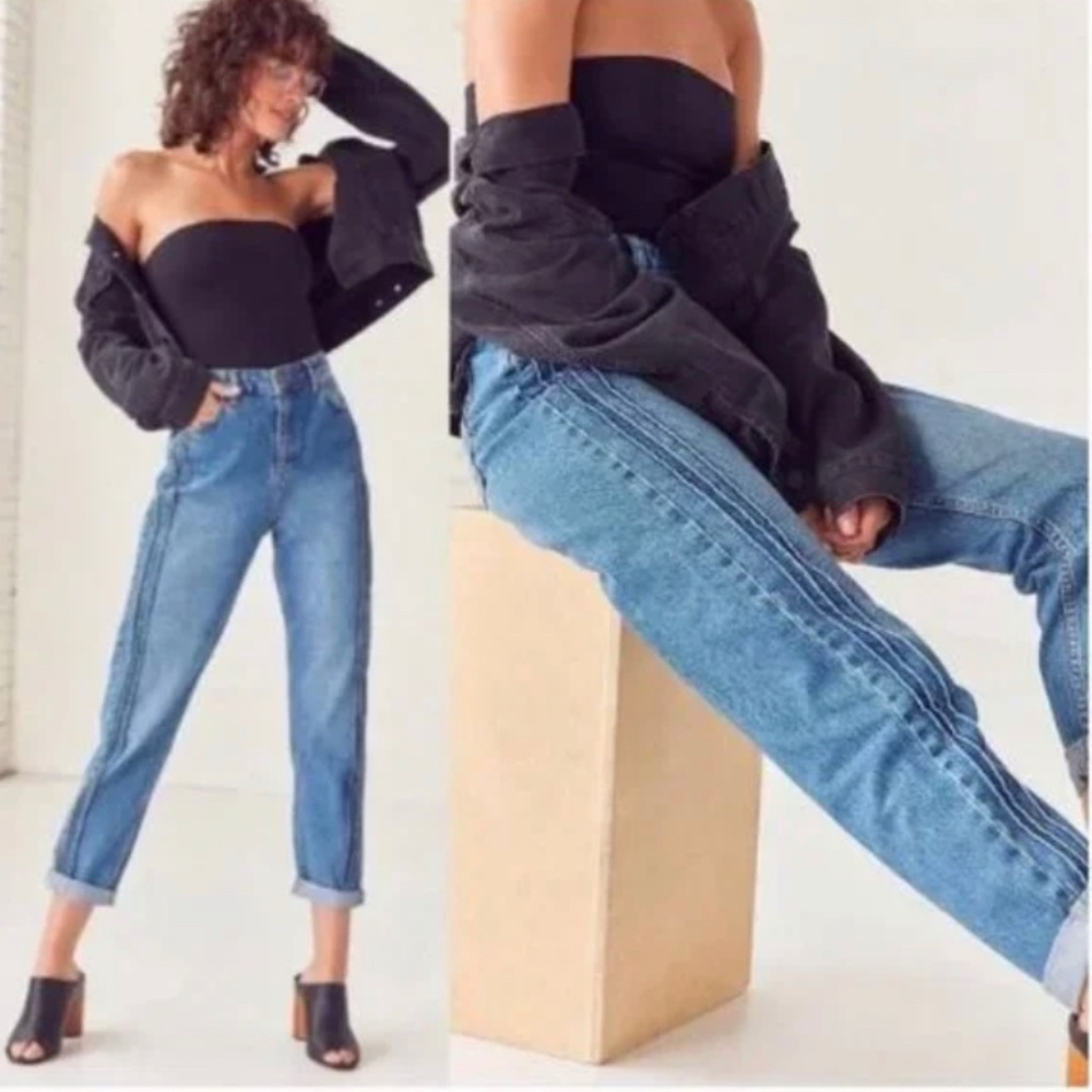 BDG Urban Outfitters Mom jeans Pintuck seams